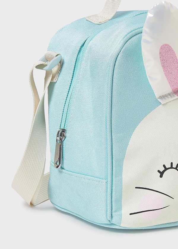 Nevera térmica infantil con diseño de personaje y detalles brillantes