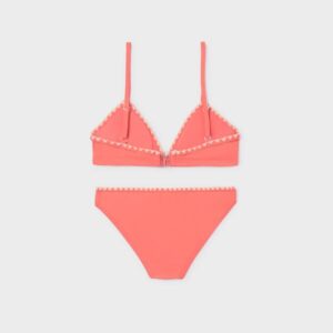 Bañador de una pieza con escote asimétrico y detalle de cinturón: imagen 2